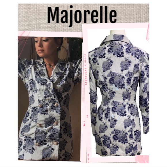 NEW Majorelle Dress Floral Coat Style Dress size XXS - Picture 14 of 16